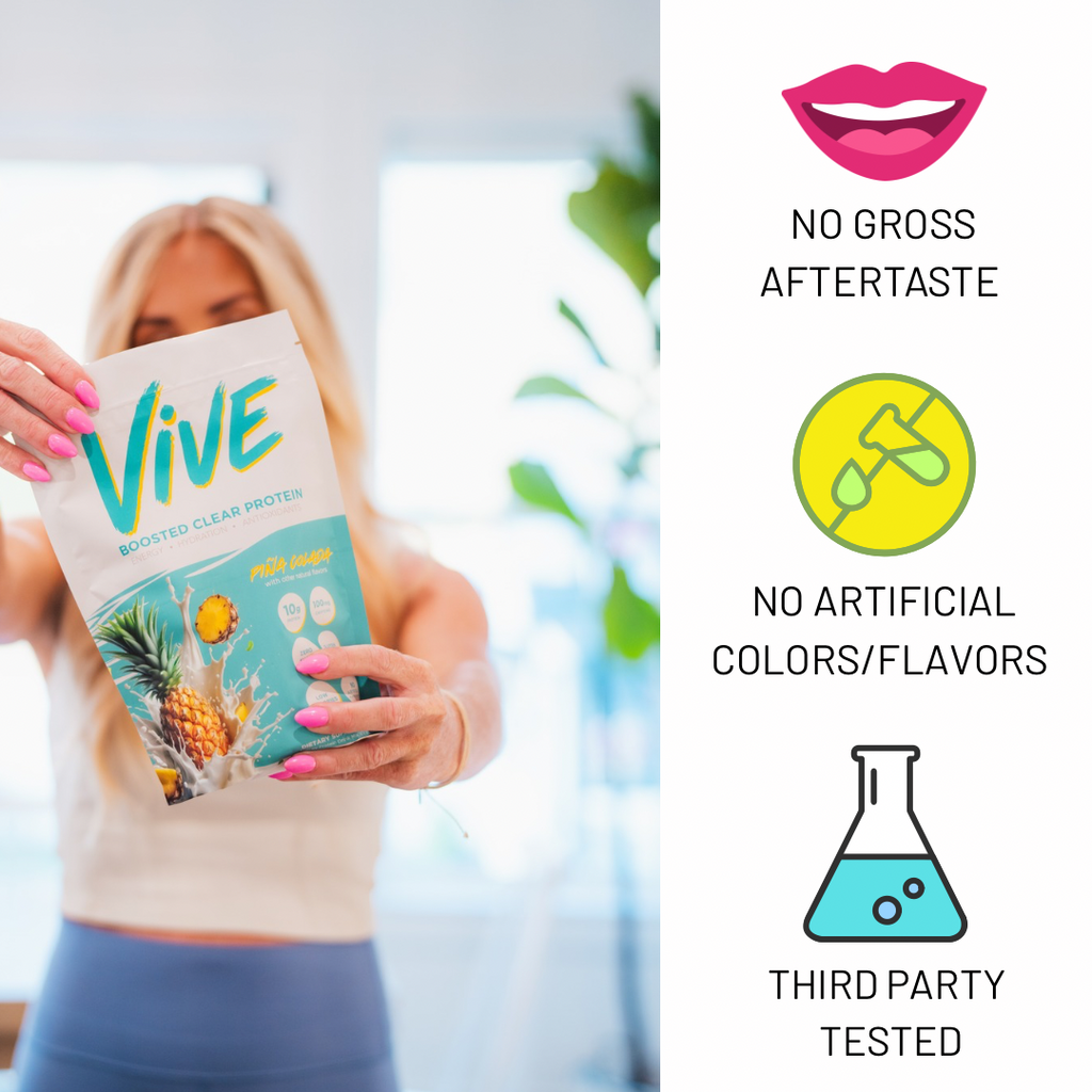 VIVE ENERGY + CLEAR PROTEIN BAGS